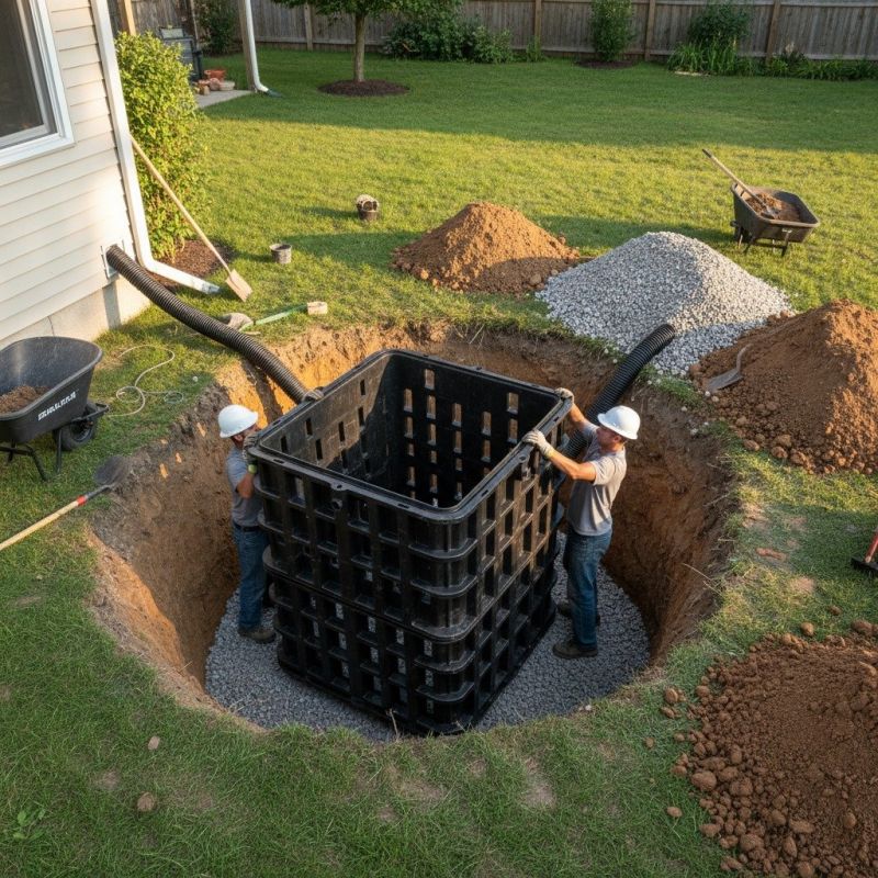 Lawn Drains Installation
