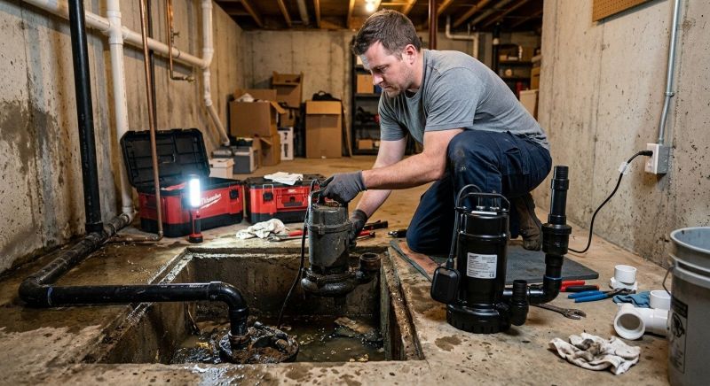 Ejector Pump Installation in Framingham, MA