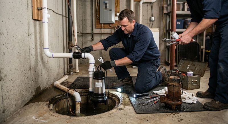 Ejector Pump Installation in Huntsville, AL